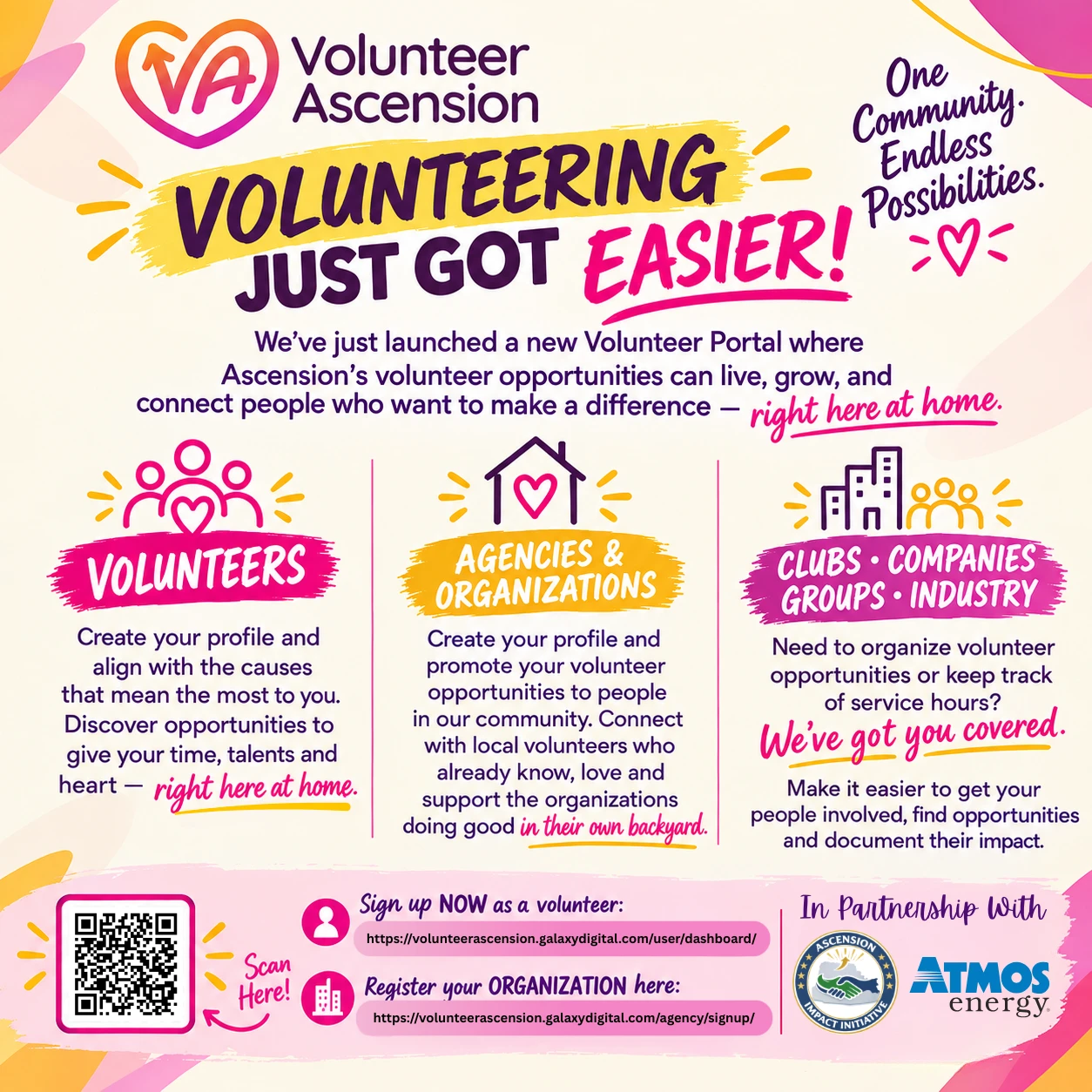 Volunteer Hub Flyer